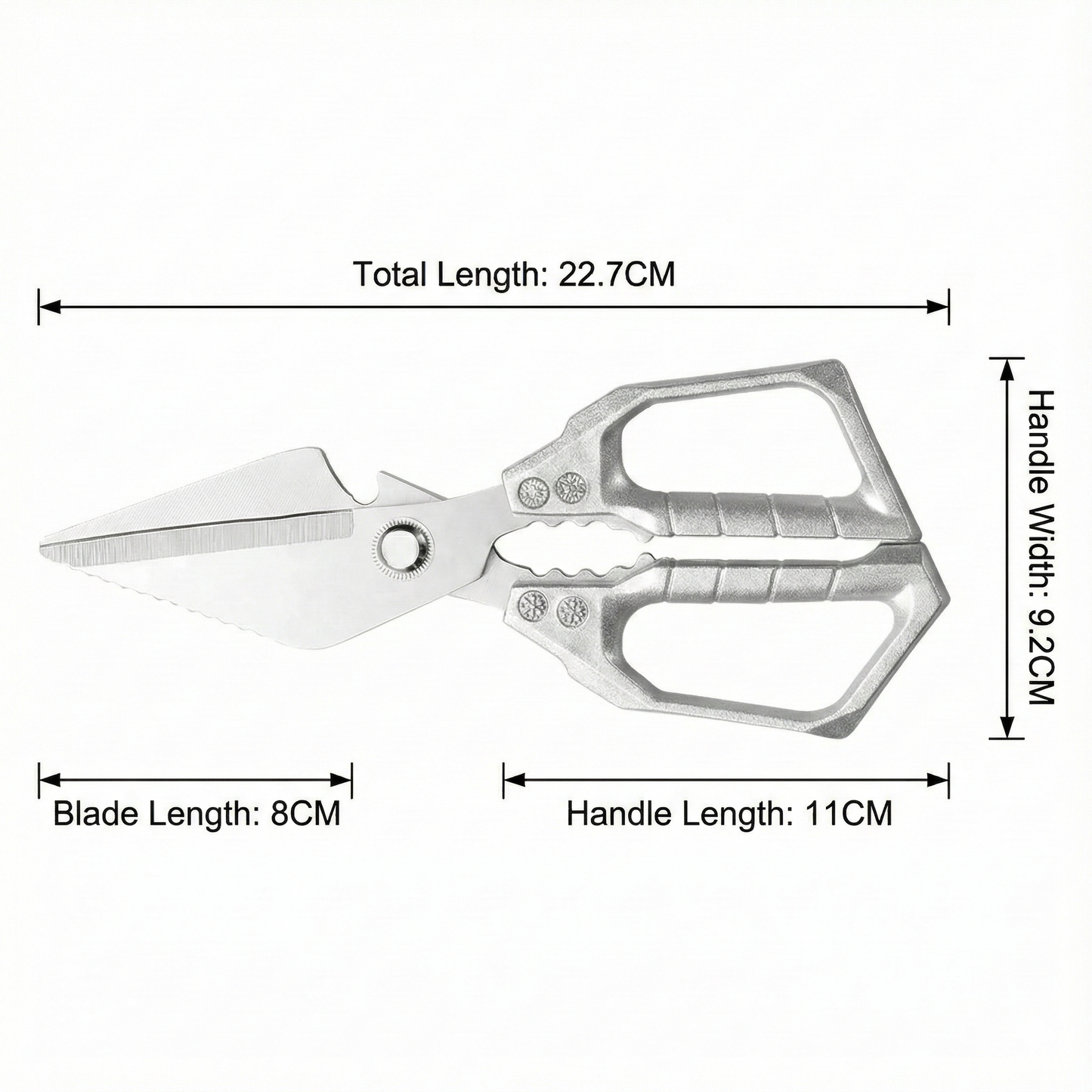 Loravian® TitanEdge Pro: Multifunction Heavy-Duty Kitchen Scissors✂️🦴