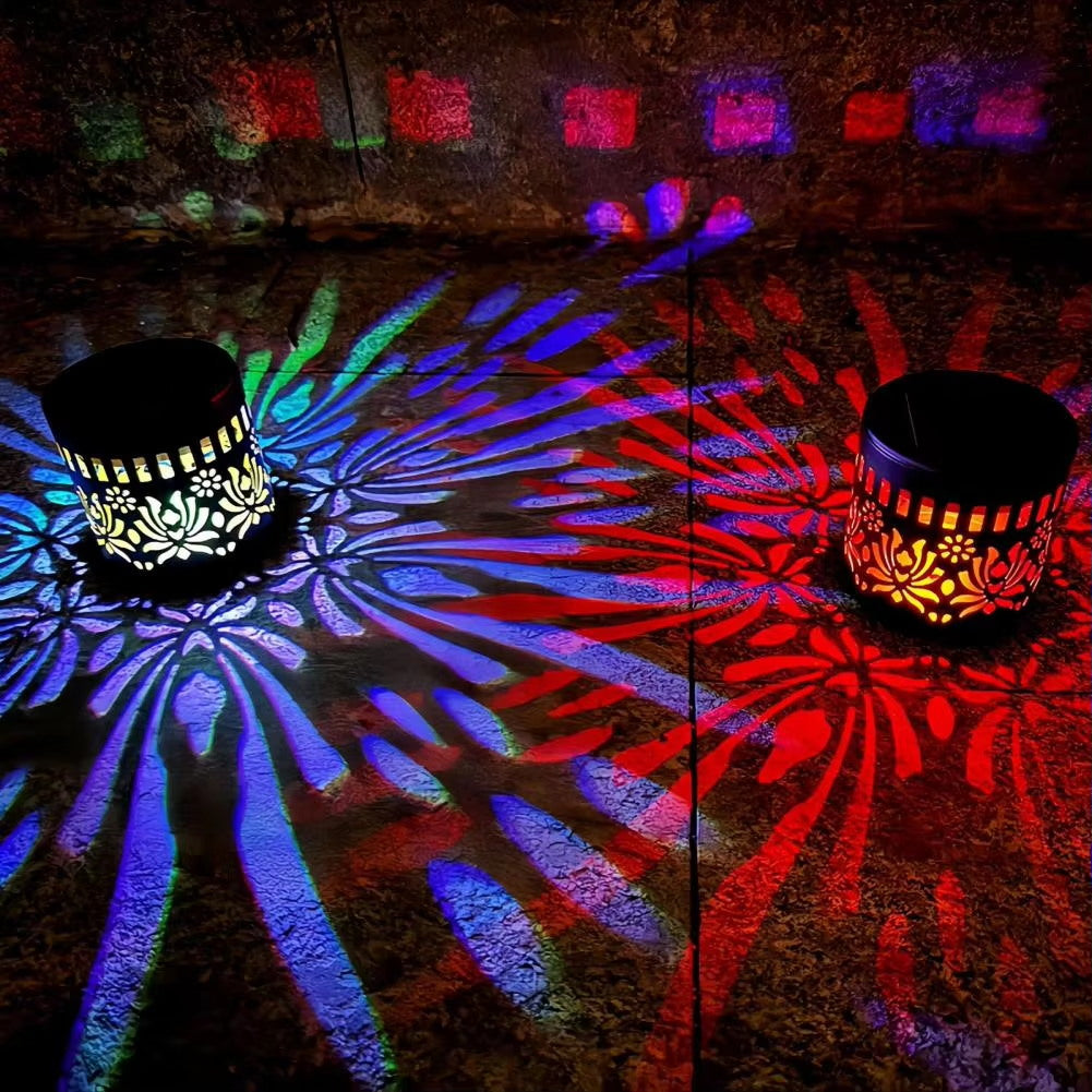 🌞 50% OFF NOW! 🌀Loravian® Solar Mandala Light – Stunning Pattern Projection, 2-in-1 Floor & Wall Design & IP65 Waterproof Auto On/Off 🌿