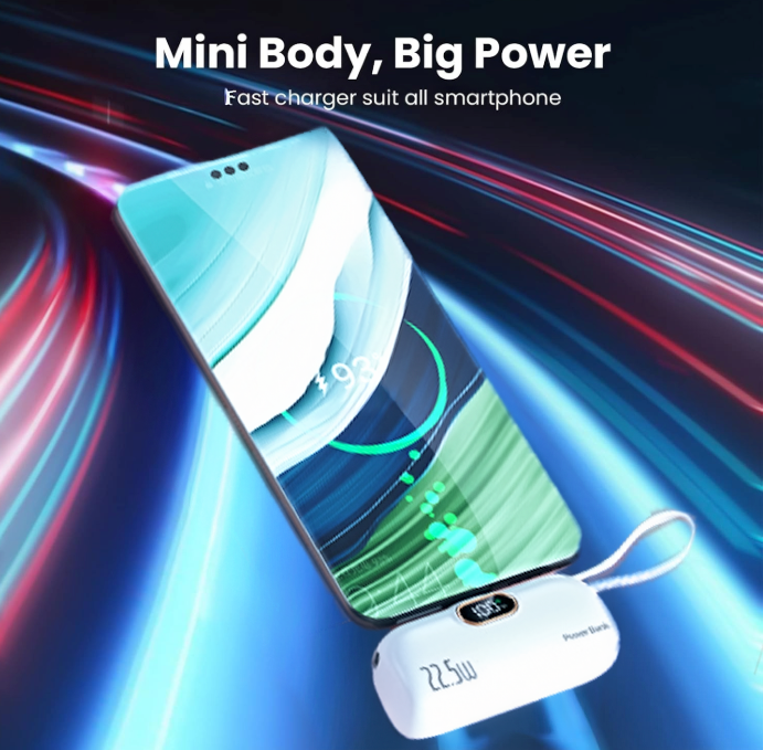 Loravian® AirCharge Power Mini 5000mAh