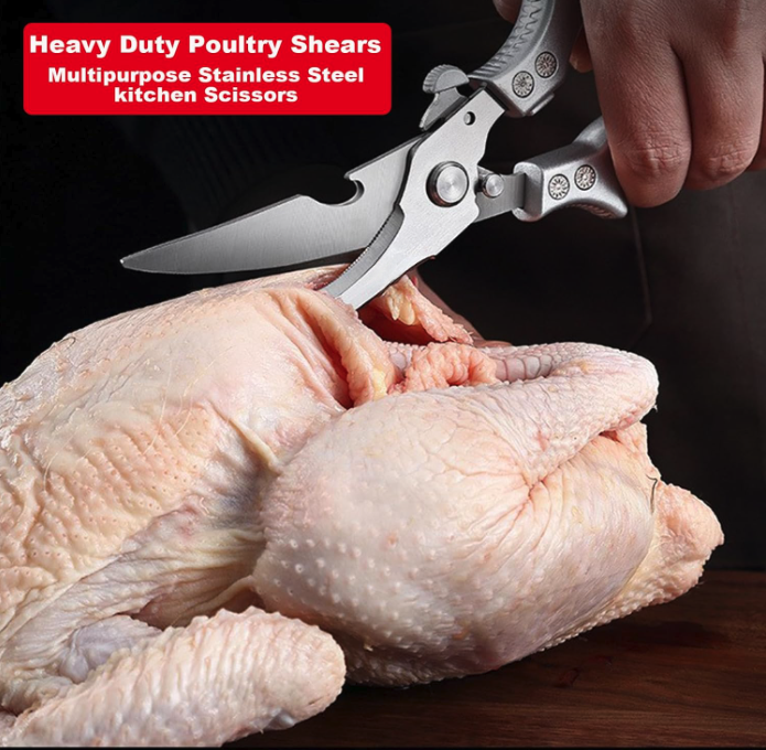 Loravian® Safe Multi-Functional Stainless Steel Kitchen Scissors