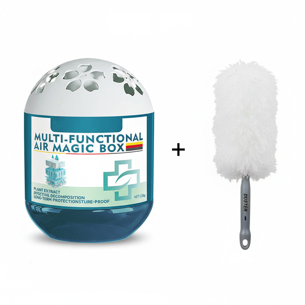 🔥 Limited-Time Pre-Sale⏰Loravian® Indoor Air Purification Dust Removal Magic Box🏠🌿