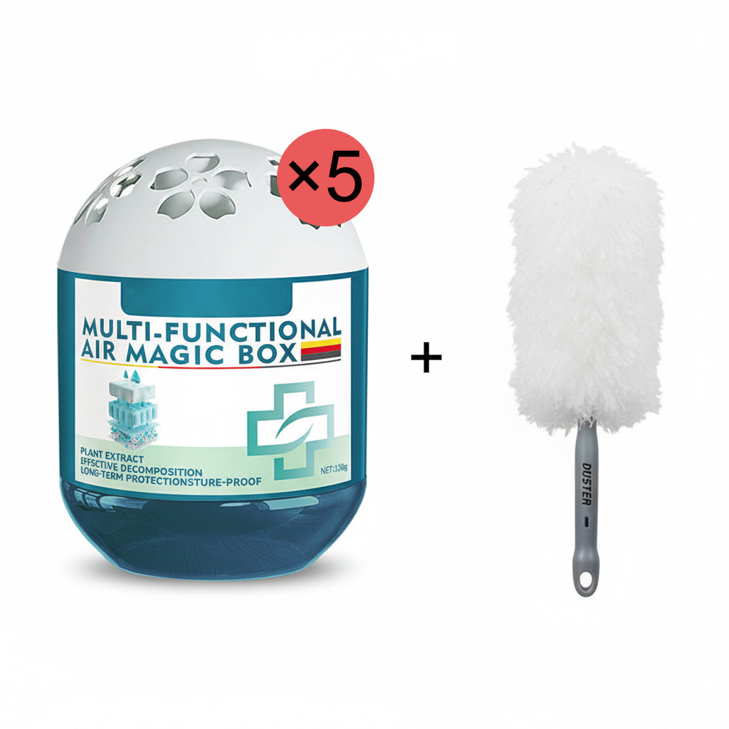🔥 Limited-Time Pre-Sale⏰Loravian® Indoor Air Purification Dust Removal Magic Box🏠🌿