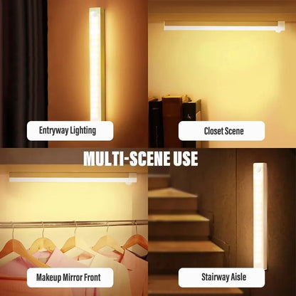 Loravian® Punch-free Smart Sensor Magnetic Rechargeable LED Lights