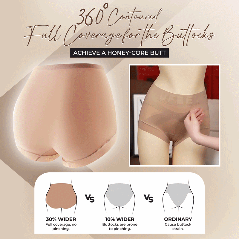 ✨Loravian® Invisible Core Sculpt High-Waist Control Briefs, Regular & Plus Size, No Show Panties Full Coverage