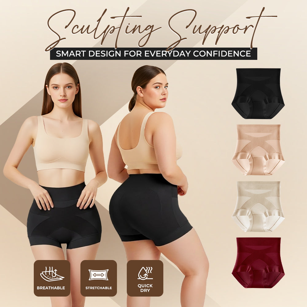✨Loravian® Invisible Core Sculpt High-Waist Control Briefs, Regular & Plus Size, No Show Panties Full Coverage