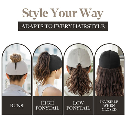 Loravian® Mag Snap Ponytail Hat