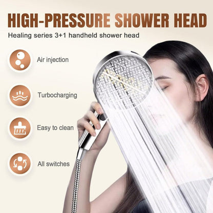 Loravian® Air-Boost High-Pressure Handheld Shower Head
