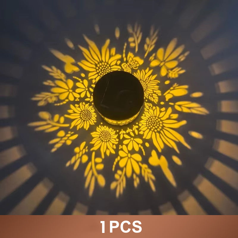 🌞 50% OFF NOW! 🌀Loravian® Solar Mandala Light – Stunning Pattern Projection, 2-in-1 Floor & Wall Design & IP65 Waterproof Auto On/Off 🌿