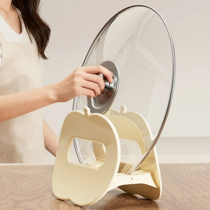 Loravian® AppleRest Gravity Pot Lid Holder🍎