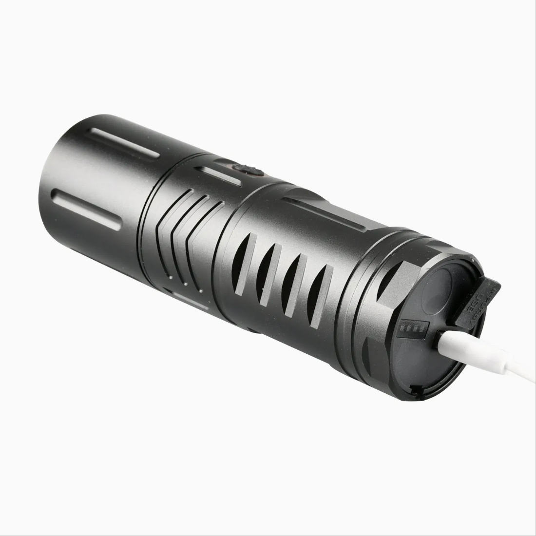 Loravian® NightPiercerX1 Rechargeable High Lumens IPX6 Waterproof LED Flashlight