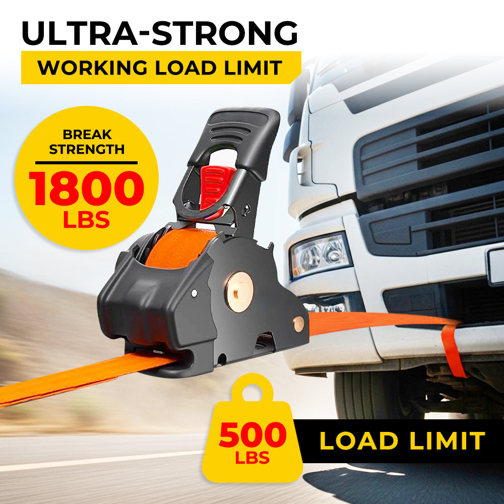 Loravian® Swift Lock Heavy-Duty Auto-Reel Straps