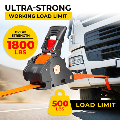 Loravian® Swift Lock Heavy-Duty Auto-Reel Straps