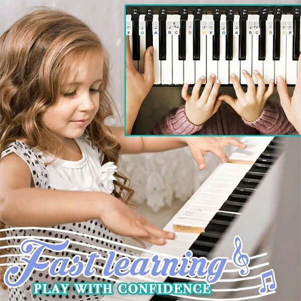 Loravian®  Detachable Piano Note Guide