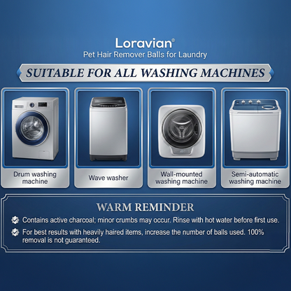 Loravian® Pet Hair Remover Balls for Laundry