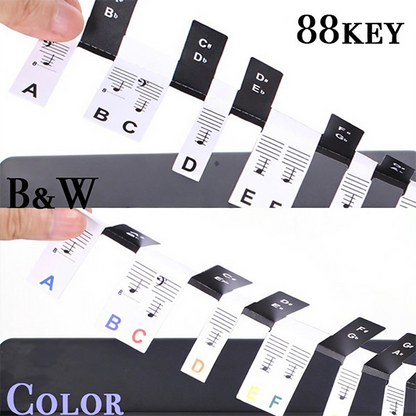 Loravian®  Detachable Piano Note Guide