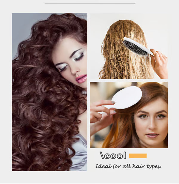 Loravian® DuoGlide Polish Brush - Smoother, Stronger, Shinier Hair