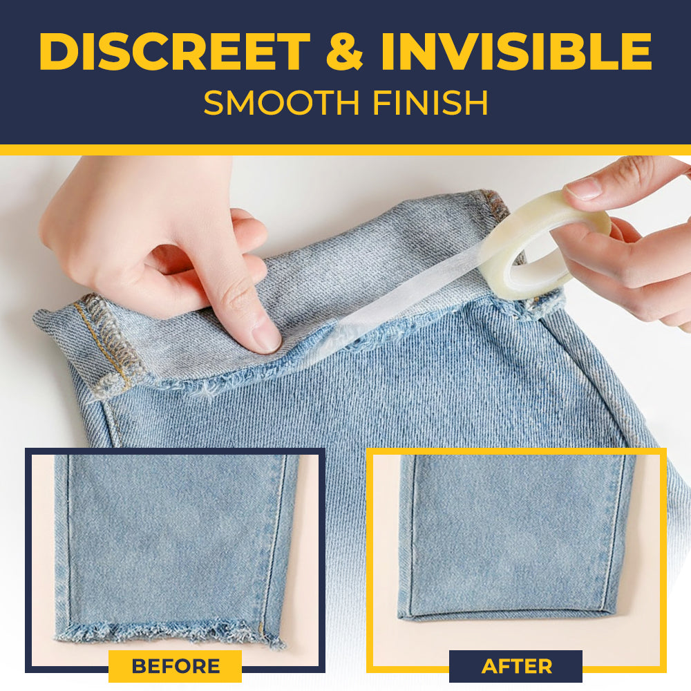 Loravian® Quick Clothing Repairs Double-Sided Fabric Tape