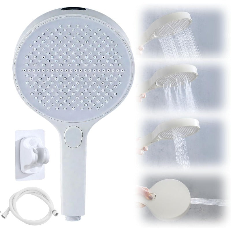 Loravian® Air-Boost High-Pressure Handheld Shower Head