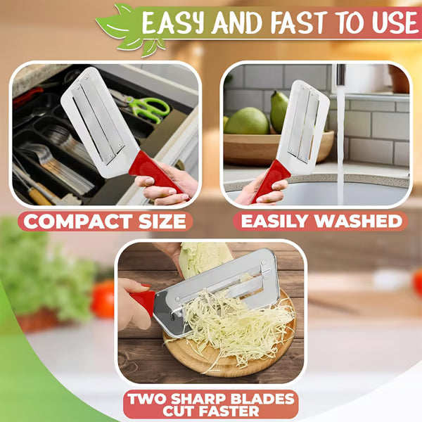🏆Flash Sale⚡ 50K+ SOLD! Almost Gone✨Loravian® Stainless Steel Shredder Knife,Best Gifts
