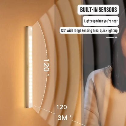 Loravian® Punch-free Smart Sensor Magnetic Rechargeable LED Lights