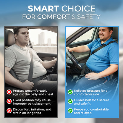 Loravian® Breathe Easy Seat Belt Comfort Adjuster