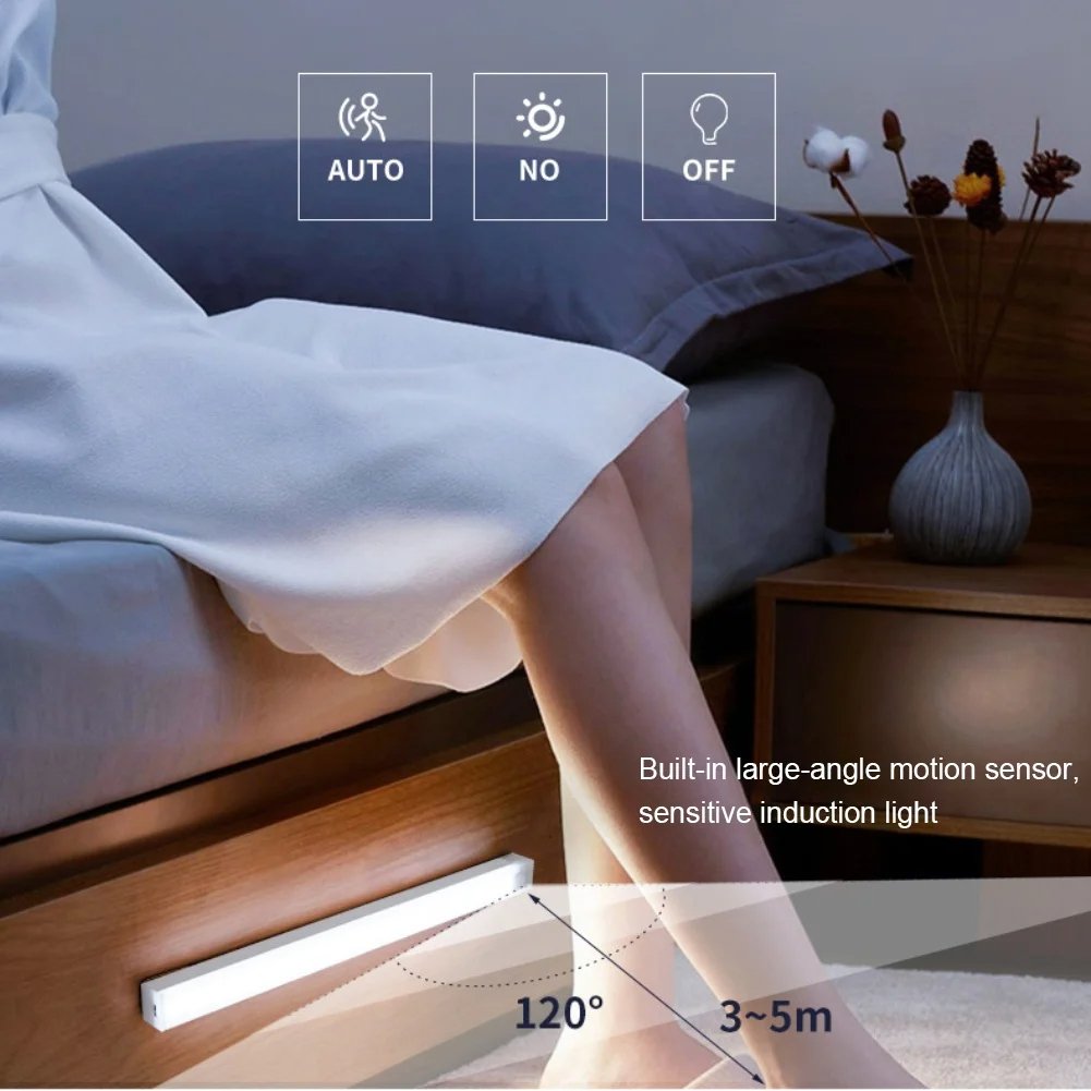 Loravian® Punch-free Smart Sensor Magnetic Rechargeable LED Lights