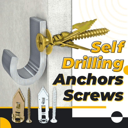 Loravian® Self-Drilling Drywall Anchors and Screws Kit