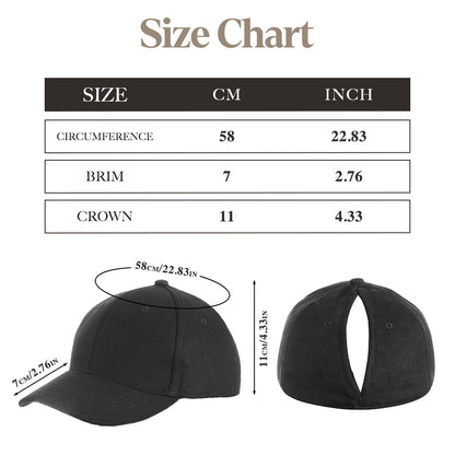 Loravian® Mag Snap Ponytail Hat