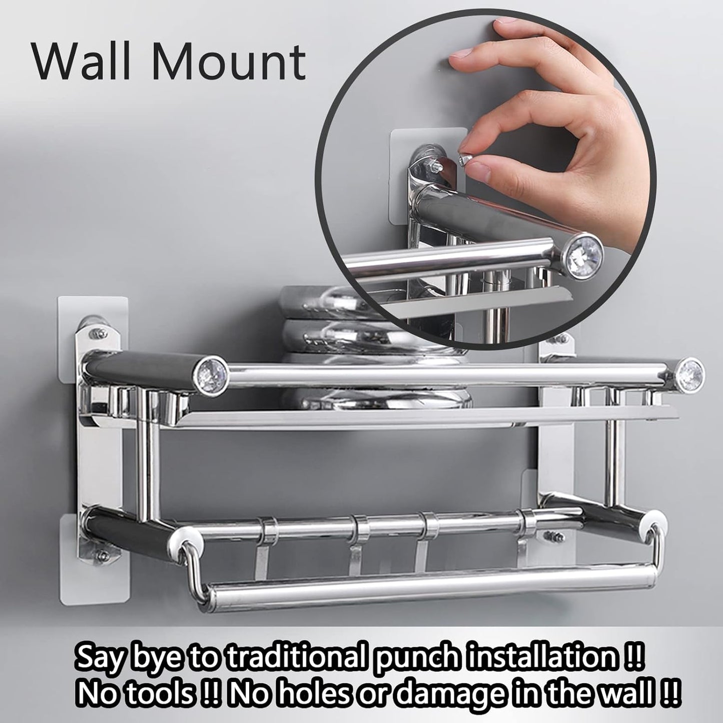 ✨Loravian® Self-Adhesive Screw Wall Hooks