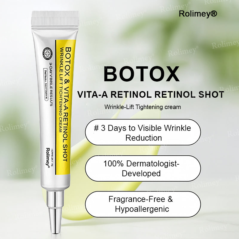 Wrinkle-Lift⬆️ Botox & Vita A Retinol Shot Tightening cream