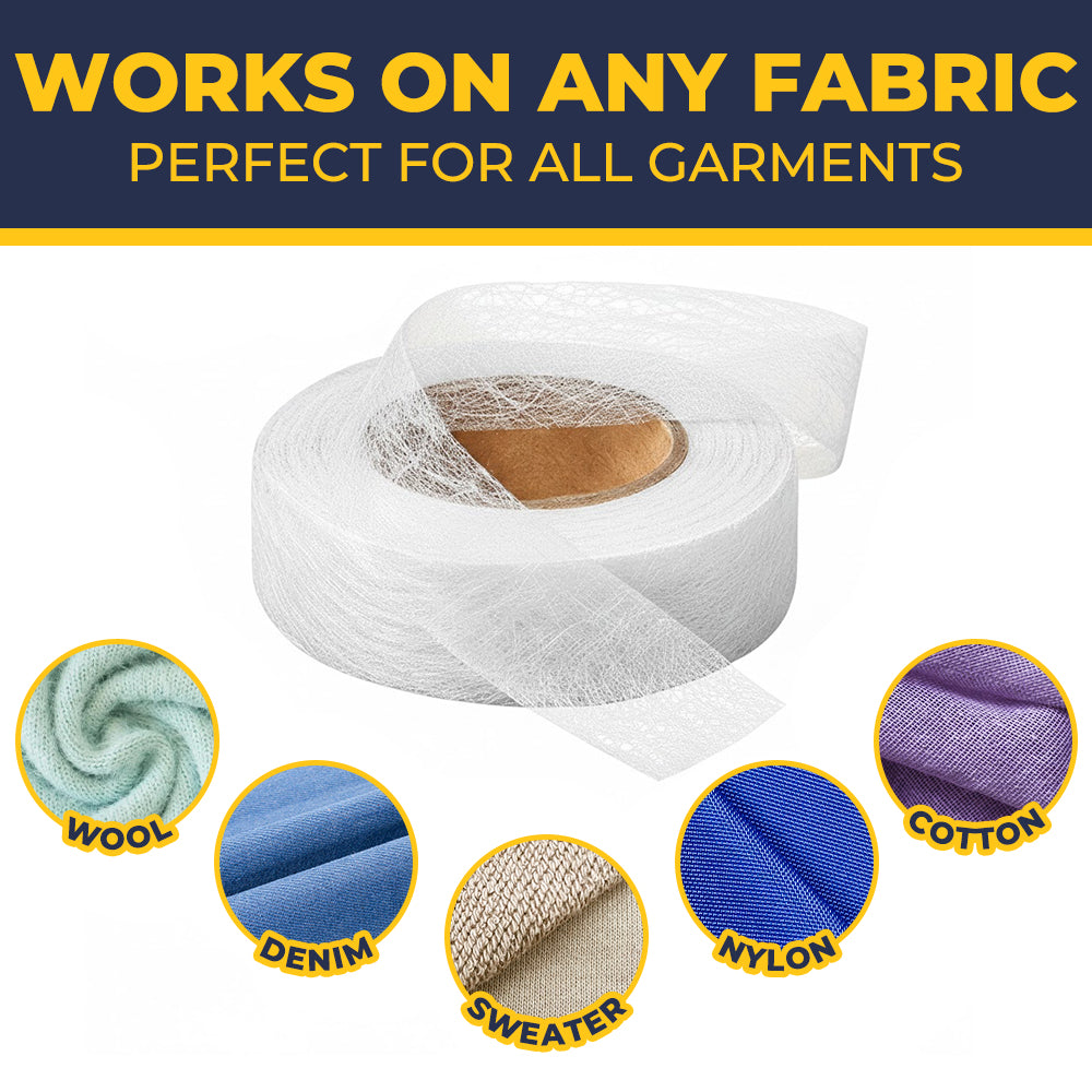 Loravian® Quick Clothing Repairs Double-Sided Fabric Tape