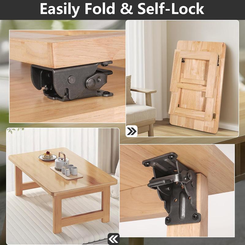 Loravian® Self-Locking Folding Hinges for Furniture Support