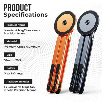 Loravian® MagTitan Kinetic Precision Mount