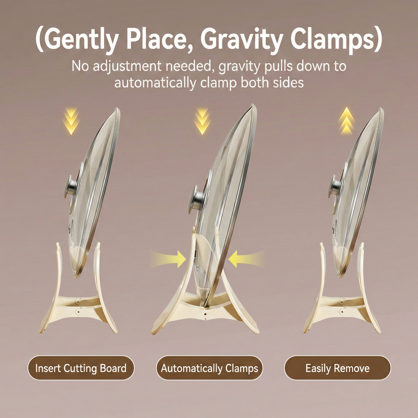 Loravian® AppleRest Gravity Pot Lid Holder🍎