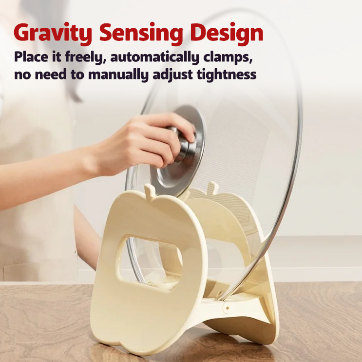 Loravian® AppleRest Gravity Pot Lid Holder🍎