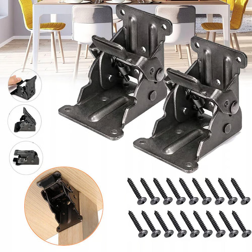 Loravian® Self-Locking Folding Hinges for Furniture Support