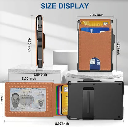 Loravian® Anti-RFID Pop Up Aluminum Wallet