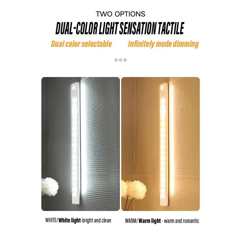 Loravian® Punch-free Smart Sensor Magnetic Rechargeable LED Lights