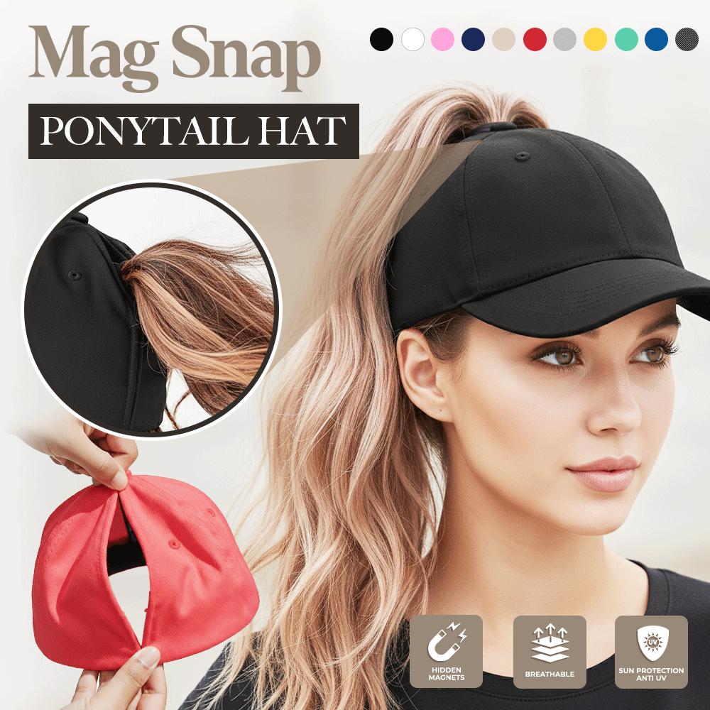 Loravian® Mag Snap Ponytail Hat