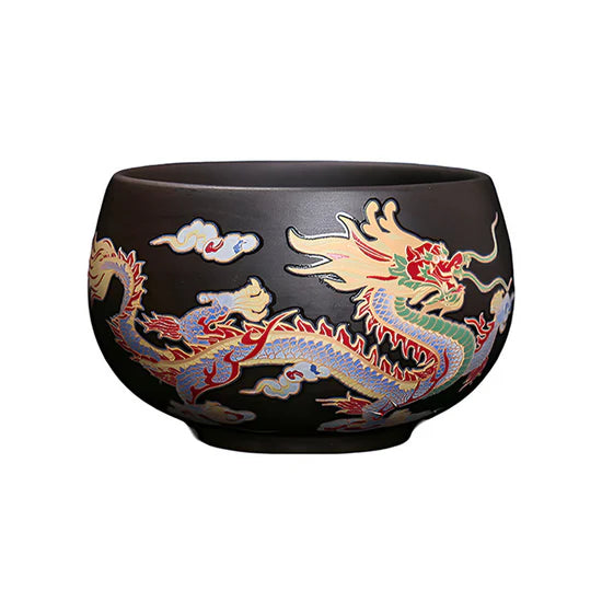 Loravian® Color-Changing Dragon & Phoenix Teapot Set