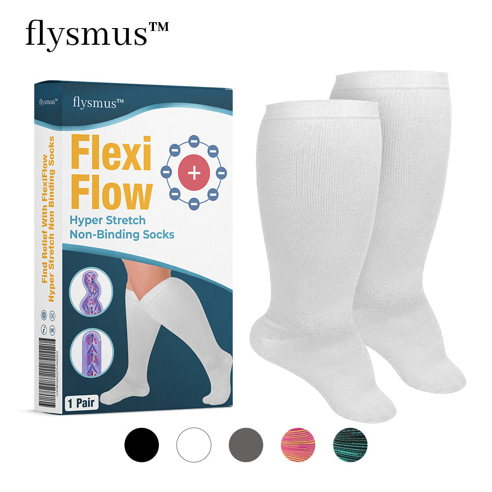 FlexiFlow Hyper Stretch Non Binding Socks