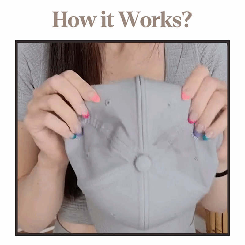 Loravian® Mag Snap Ponytail Hat