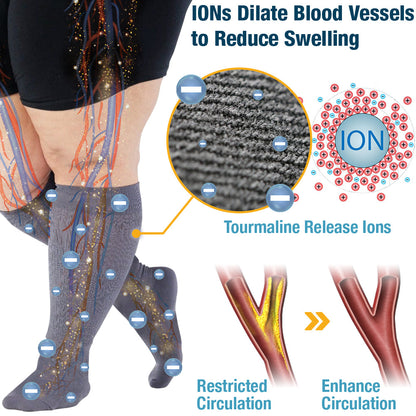 FlexiFlow Hyper Stretch Non Binding Socks