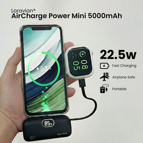 Loravian® AirCharge Power Mini 5000mAh