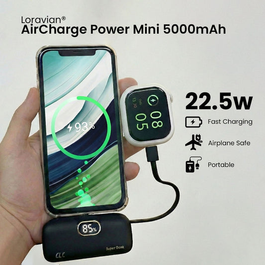 Loravian® AirCharge Power Mini 5000mAh