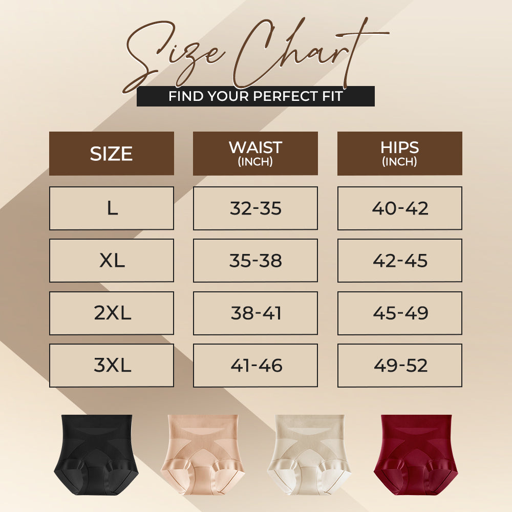 ✨Loravian® Invisible Core Sculpt High-Waist Control Briefs, Regular & Plus Size, No Show Panties Full Coverage