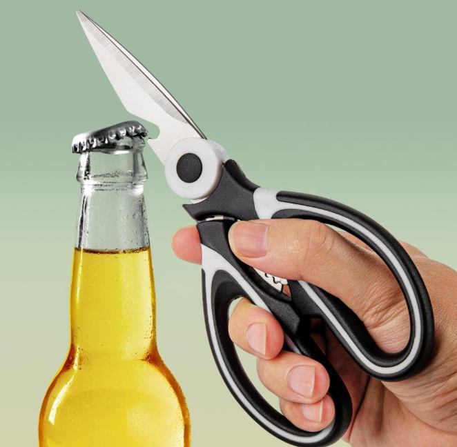 Loravian® Heavy Duty Stainless Steel Safe Food Scissors