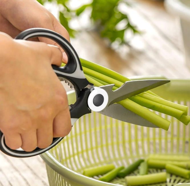 Loravian® Heavy Duty Stainless Steel Safe Food Scissors
