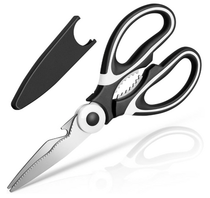 Loravian® Heavy Duty Stainless Steel Safe Food Scissors