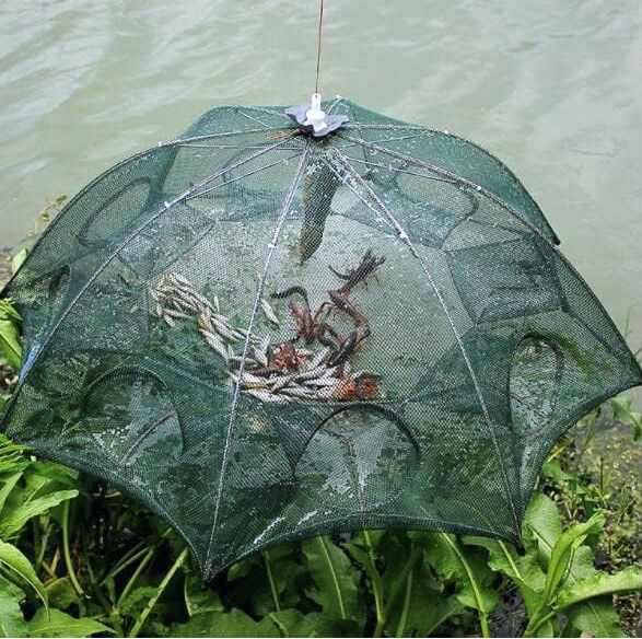 Loravian® Foldable Fishing Bait Trap Cast Net Cage